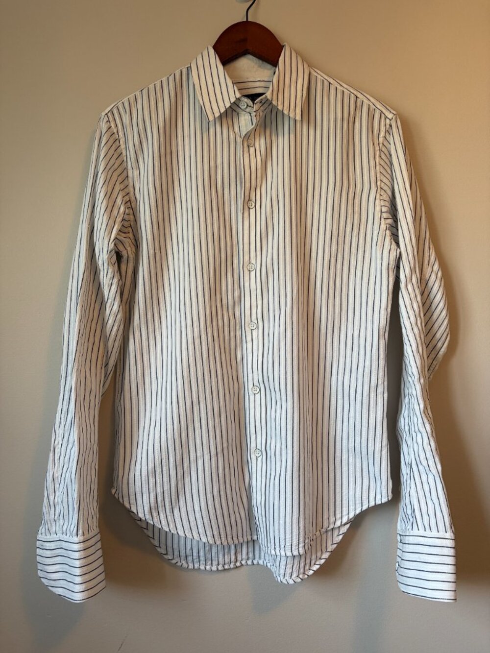 Rag & Bone New York Men's Striped Button Down Shirt Small S